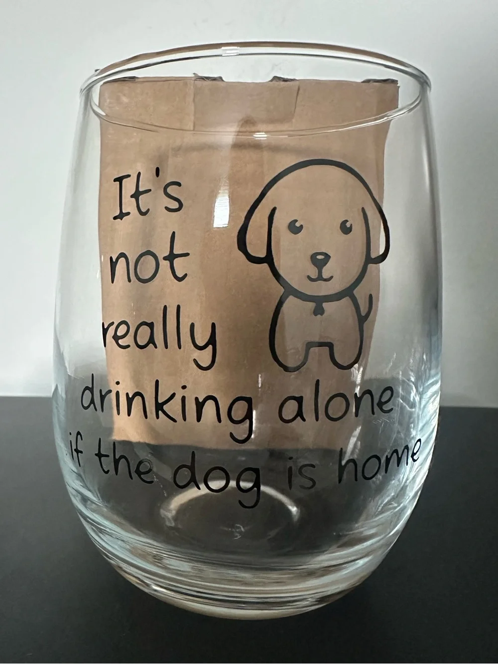🐶🍷Dog Wine Glass